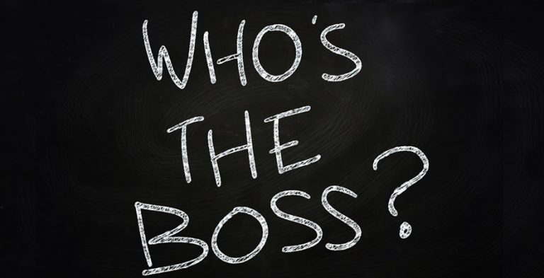 La labor de ser jefe