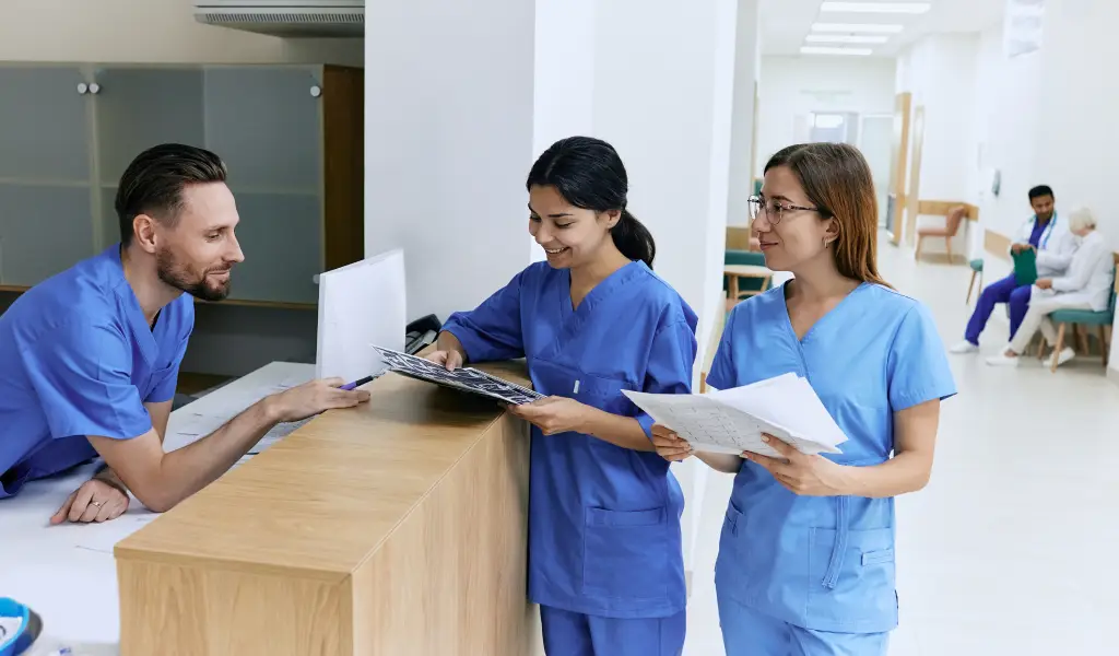 auxiliar de enfermería