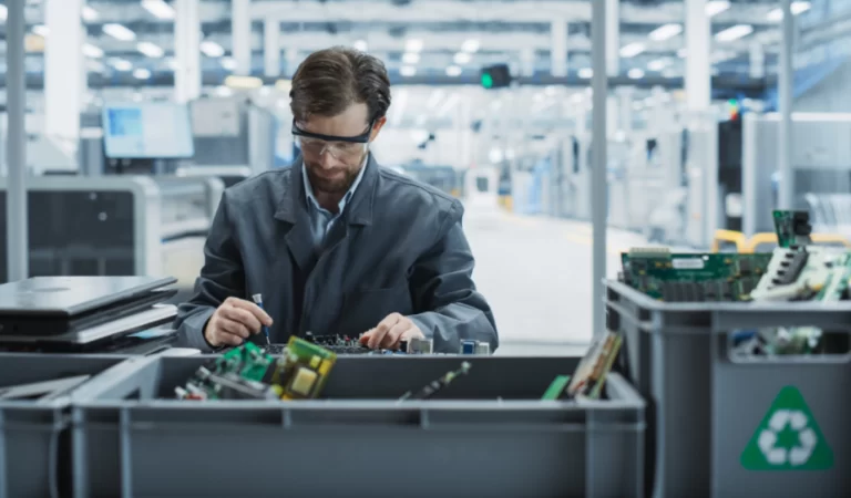 reciclaje de aparatos electrónicos: el sector en auge que transforma empleo y medioambiente.