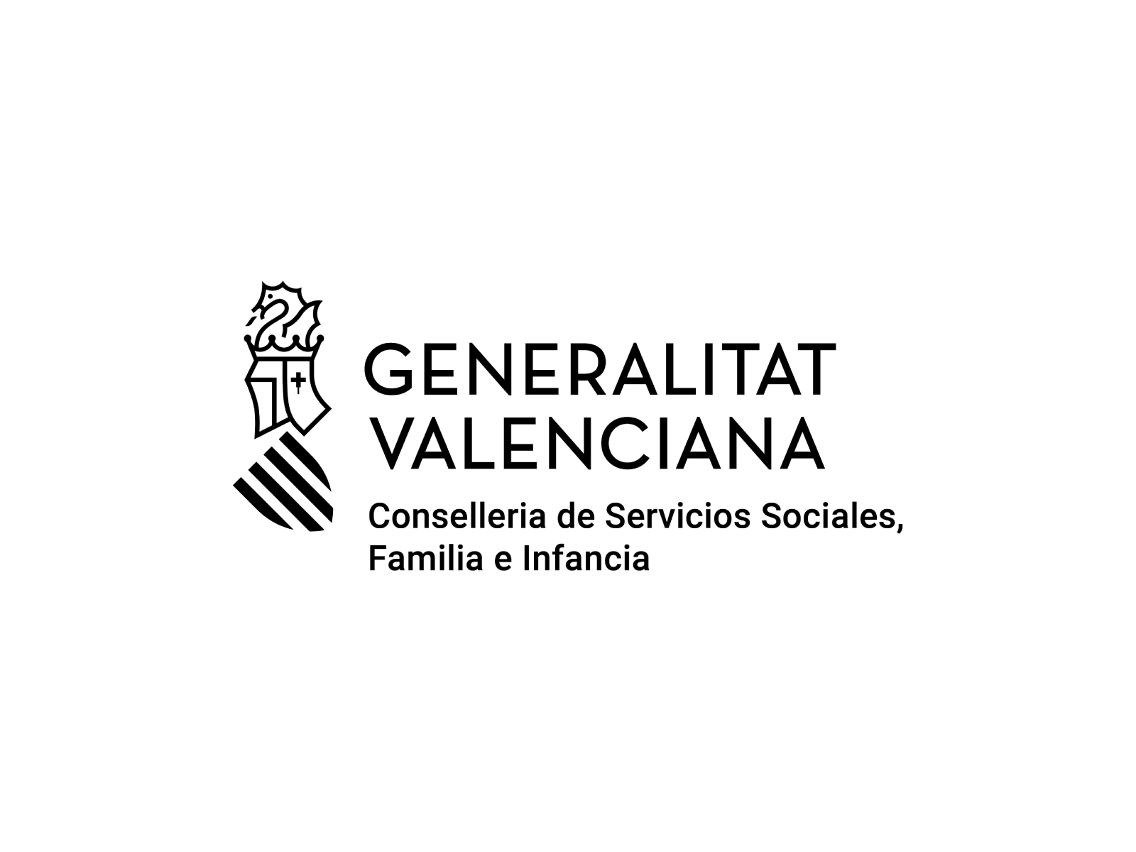 Logo Generalitat Valenciana - Consellería de Servicios sociales, Familia e Infancia