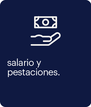 salario y prestaciones